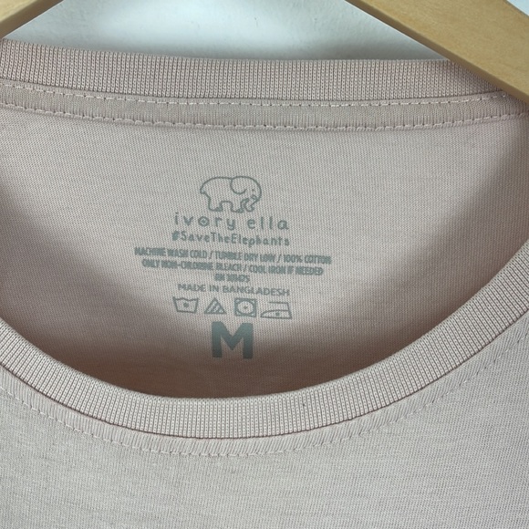 Ivory Ella Blush Pink Long Sleeve - M - Picture 4 of 4